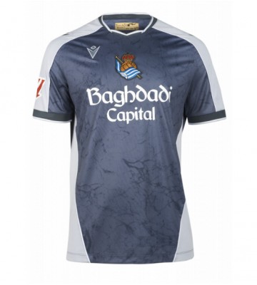 Real Sociedad Sergio Gomez #17 Udebanetrøje 2025-26 Kortærmet